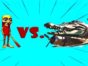 Mäng Tung Tung Tung Sahur vs Bombardino crocodilo Internetis