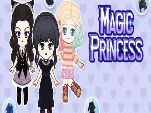 Mäng Magic Princess: riietuge nukk Internetis
