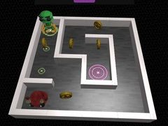 Mäng 3D Labürint ja Robot Internetis