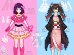 Mäng Anime nukk- DIY Cosplay Girl Internetis