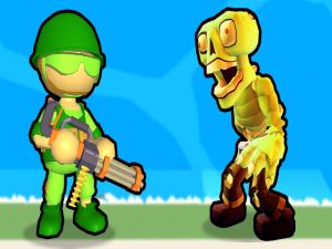 Mäng Stickman zombie hävitamine Internetis
