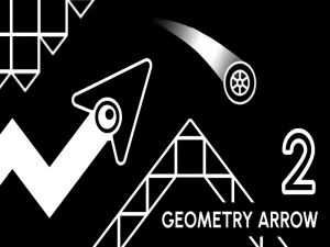 Mäng Geomeetria nool 2 Internetis
