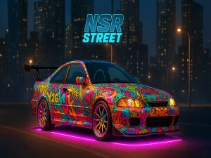 Mäng NSR tänavaautode võidusõit Internetis