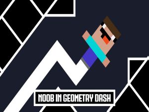 Mäng Noob geomeetria kriips Internetis