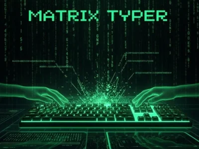 Mäng Mäng Matrix Typer Internetis