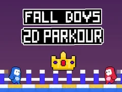 Mäng Kukkuvad Poisid 2D Parkour Internetis