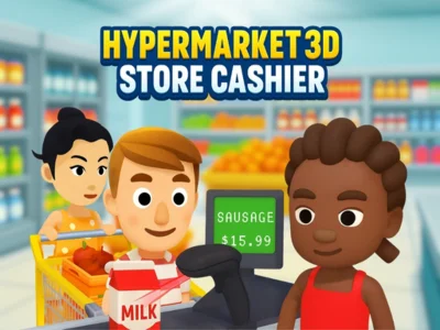 Mäng Hüpermarket 3D: poe kassa Internetis
