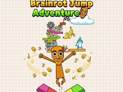 Mäng Brainrot Jump Adventure Internetis