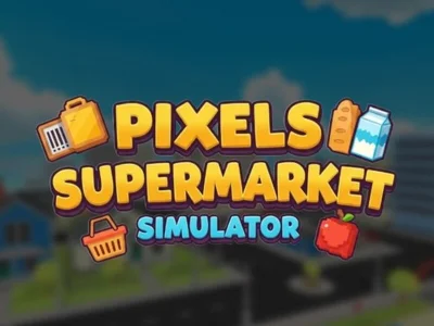 Mäng Pixels Supermarketi simulaator Internetis