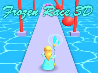 Mäng Frozen Race 3D Internetis