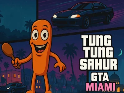 Mäng Tung Tung Sahur GTA Miami Internetis