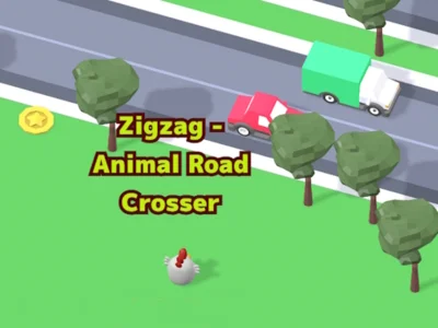 Mäng ZigZag Animal Road Internetis