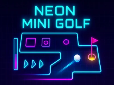 Mäng Neoon minigolf Internetis