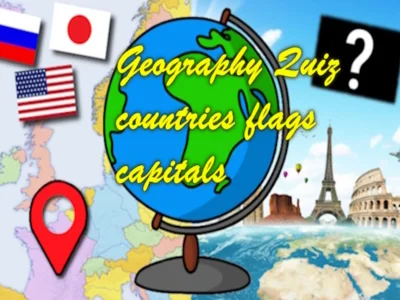 Mäng Geograafiaviktoriini riigid liputavad pealinnad Internetis