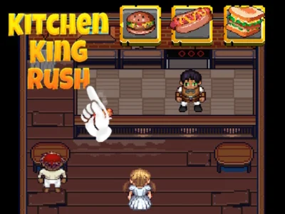 Mäng Köök King Rush Internetis