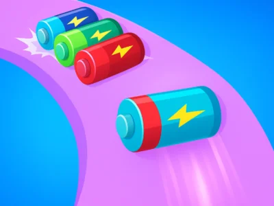 Mäng Battery Run 3D Internetis