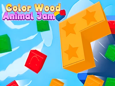 Mäng Värv Wood Animal Jam Internetis