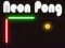 Mäng Neoon Pong Internetis