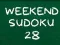 Mäng Nädala Lõpu Sudoku 28 Internetis