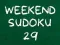 Mäng Nädalavahetuse Sudoku 29 Internetis