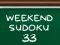 Mäng Nädala Lõpu Sudoku 33 Internetis