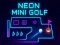 Mäng Neoon minigolf Internetis