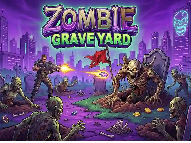 Mäng Zombie Grave Yard Internetis