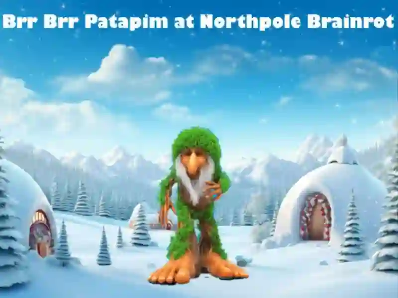 Mäng BRR BRR Patapim Northpole Brainrotis Internetis