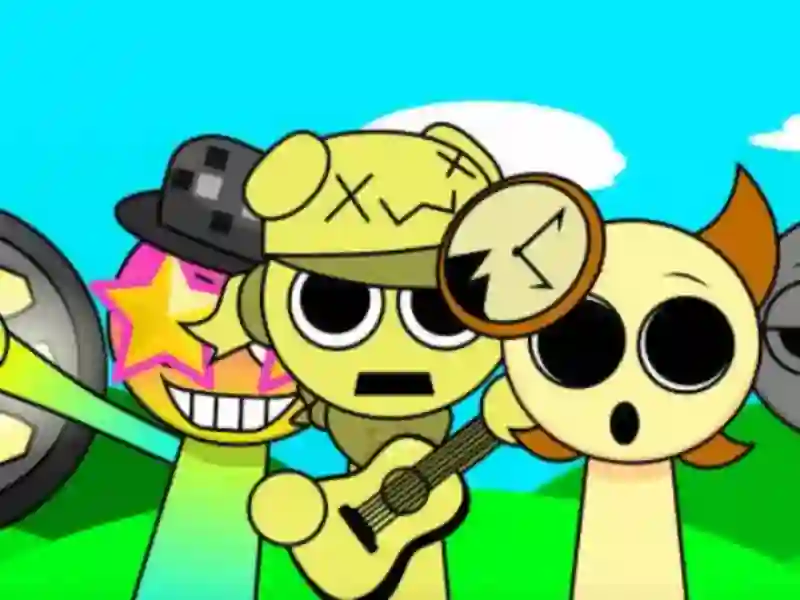 Mäng Sprunki kõik boonused Internetis