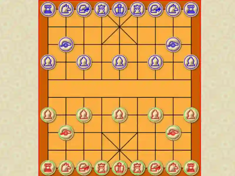 Mäng Xiangqi Hiina male duel Internetis