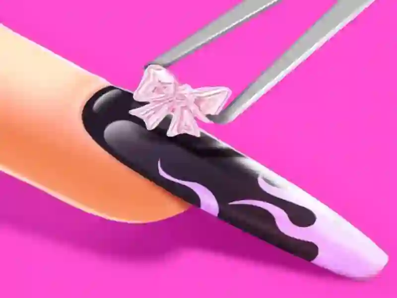 Mäng 3D akrüülküün: küünte kunstimäng Internetis