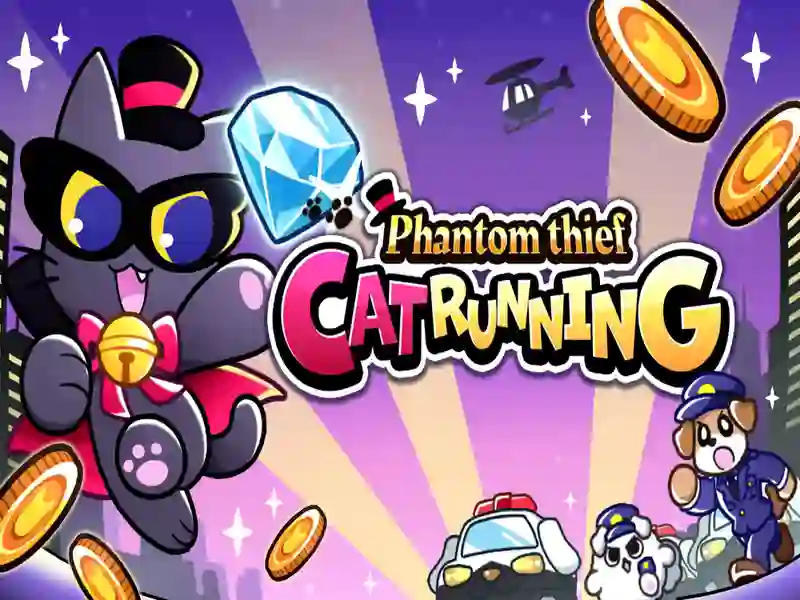 Mäng Phantom Thief Cat jookseb Internetis