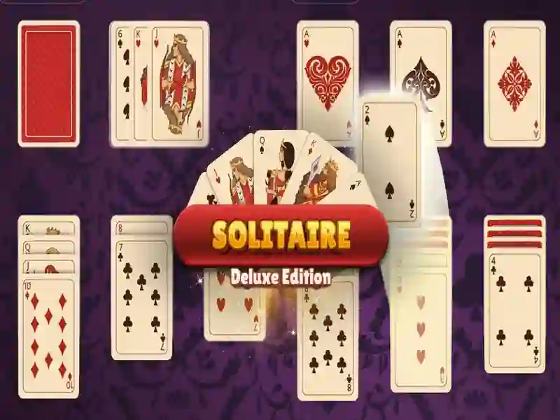 Mäng Solitaire Deluxe väljaanne Internetis