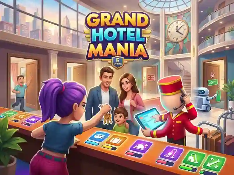 Mäng Grand Hotel Mania Internetis