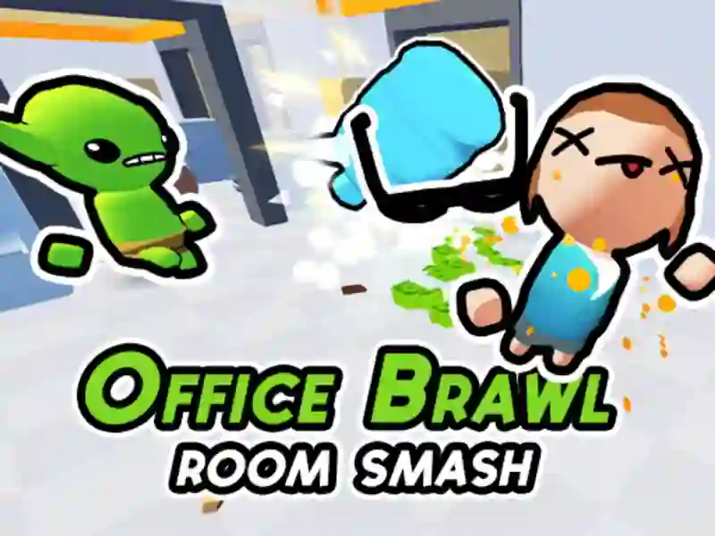 Mäng Office Brawl Room Smash Internetis