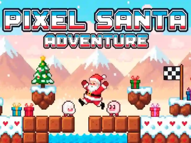 Mäng Pixel Santa Adventure Internetis