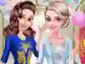 Mäng Anna ja Elsa Arendelle Ball Internetis