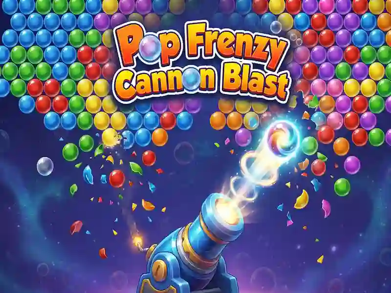 Mäng Pop Frenzy Cannon Blast Internetis