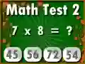 Mäng Matemaatika Test 2 Internetis