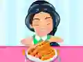 Mäng Printsess Hotdogi Söömise Võistlus Internetis
