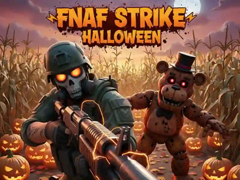 Mäng FNAF Strike Halloween Internetis