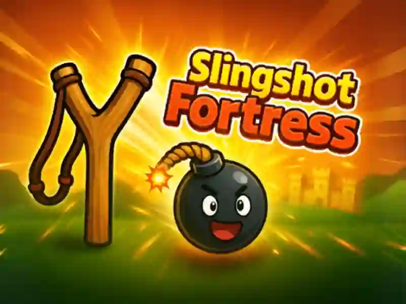 Mäng Slingshot Fortress Internetis
