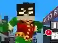 Mäng Teen Titans Go: Minecraft Noore jooksja 3D Internetis