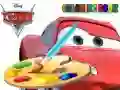 Mäng Disney Cars Värviraamat Internetis