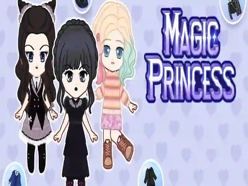 Mäng Magic Princess: riietuge nukk Internetis