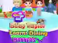 Mäng Beebi Taylor Õpib Söömise Eetiket Internetis
