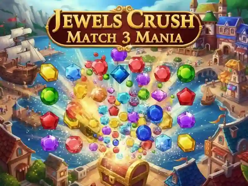 Mäng Jewels Crush Match 3 Mania Internetis
