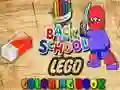 Mäng Lego Värviraamat: Tagasi Kooli Internetis