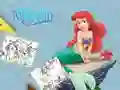 Mäng Värvimisraamat Väike merineitsi Internetis