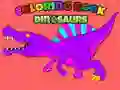 Mäng Värvimisraamat Dinosaurus Internetis